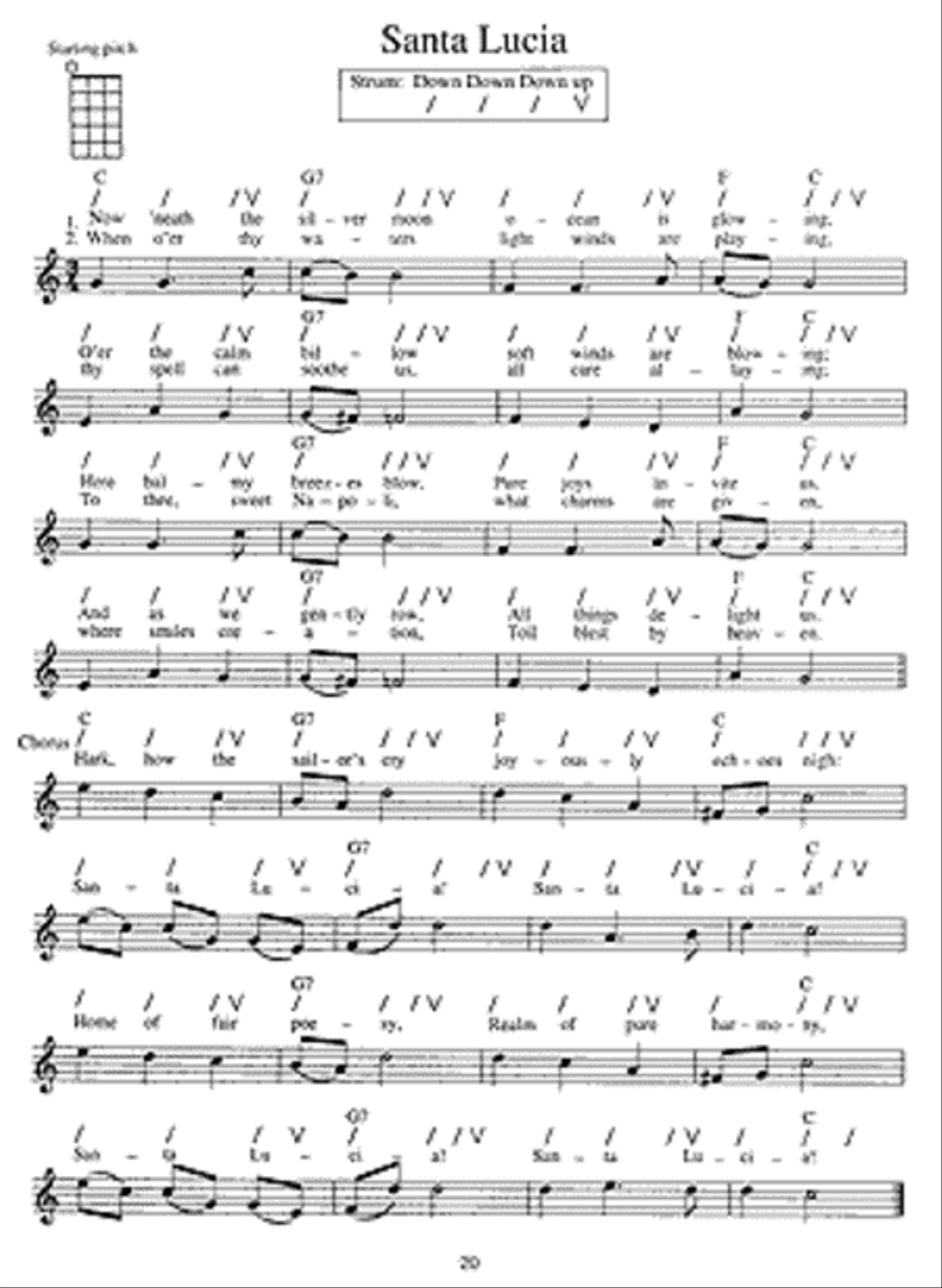 You Can Teach Yourself Uke Ukulele scores gallery preview page 3
