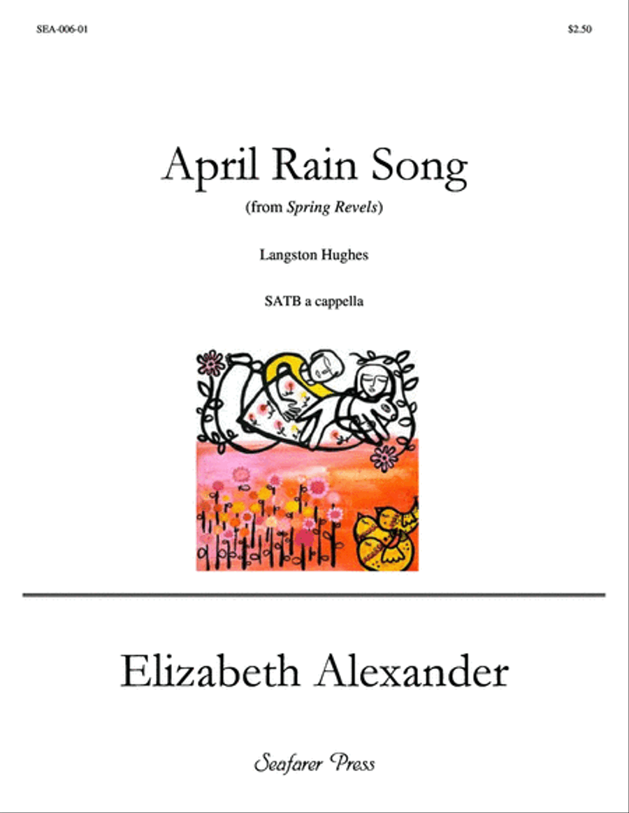 April Rain Song April Rain Song 4-Part scores gallery preview page 1
