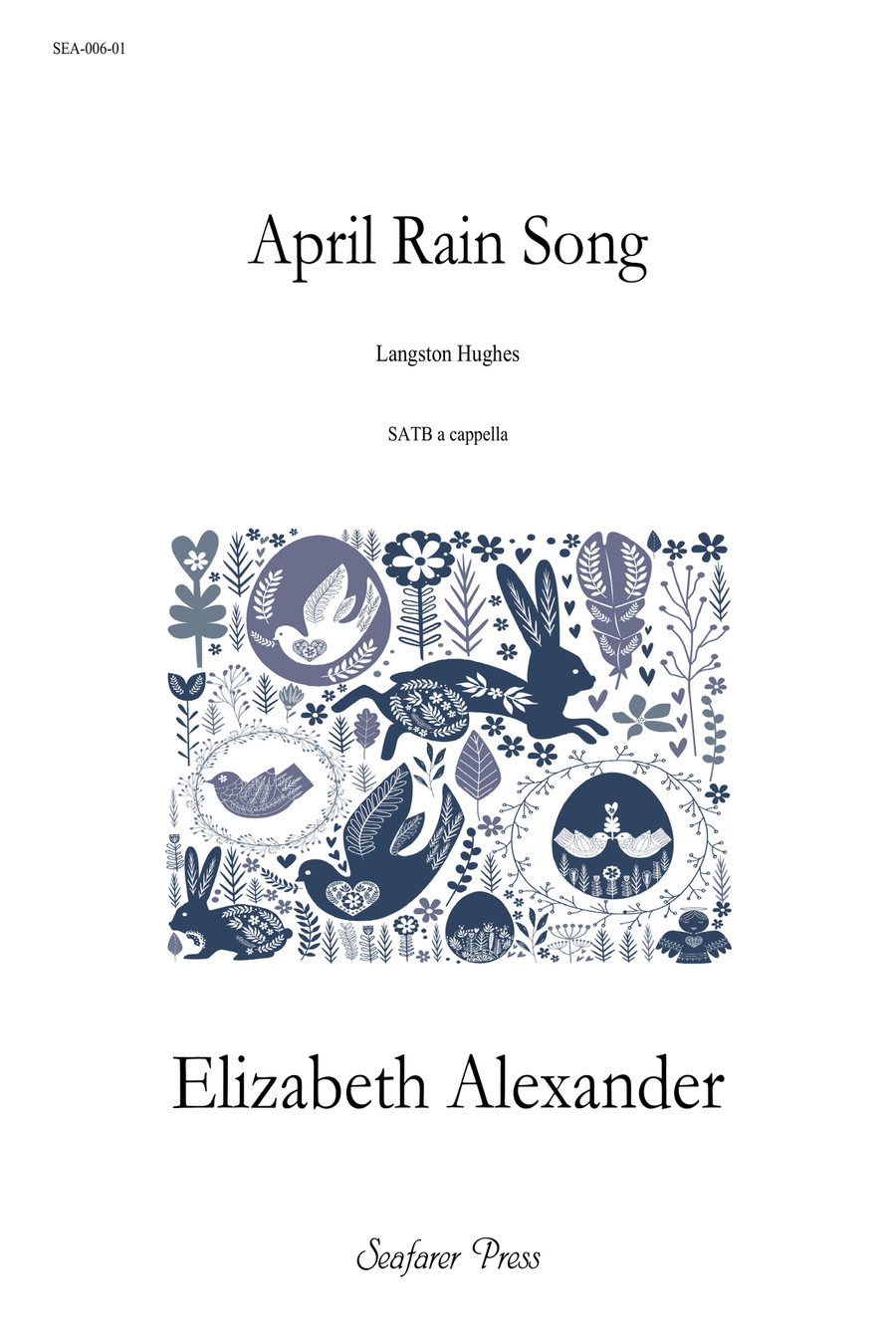 April Rain Song April Rain Song 4-Part scores gallery preview page 2
