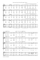 When the Song of the Angels Is Stilled 4-Part scores gallery preview page 6