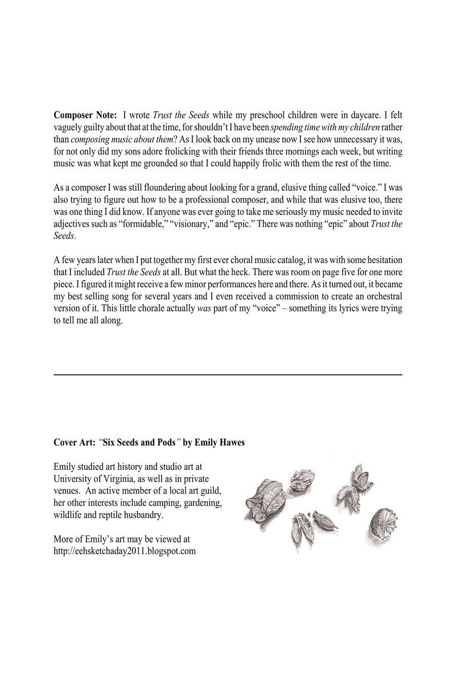 Trust the Seeds Trust the Seeds 4-Part scores gallery preview page 3