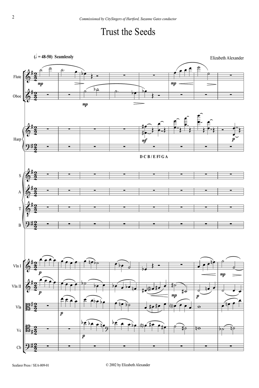 Trust the Seeds Trust the Seeds 4-Part scores gallery preview page 5