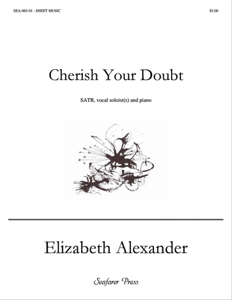 Cherish Your Doubt 4-Part scores gallery preview page 1