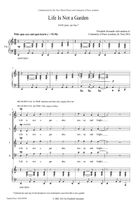 Life is not a Garden 4-Part scores gallery preview page 4