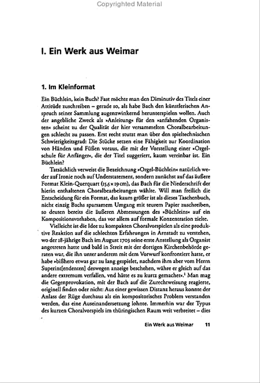 Johann Sebastian Bach - Orgelbuechlein Collection / Songbook scores gallery preview page 2