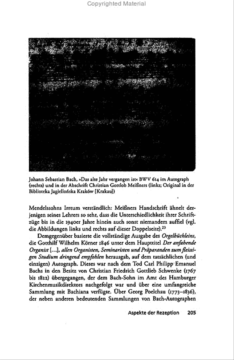Johann Sebastian Bach - Orgelbuechlein Collection / Songbook scores gallery preview page 4