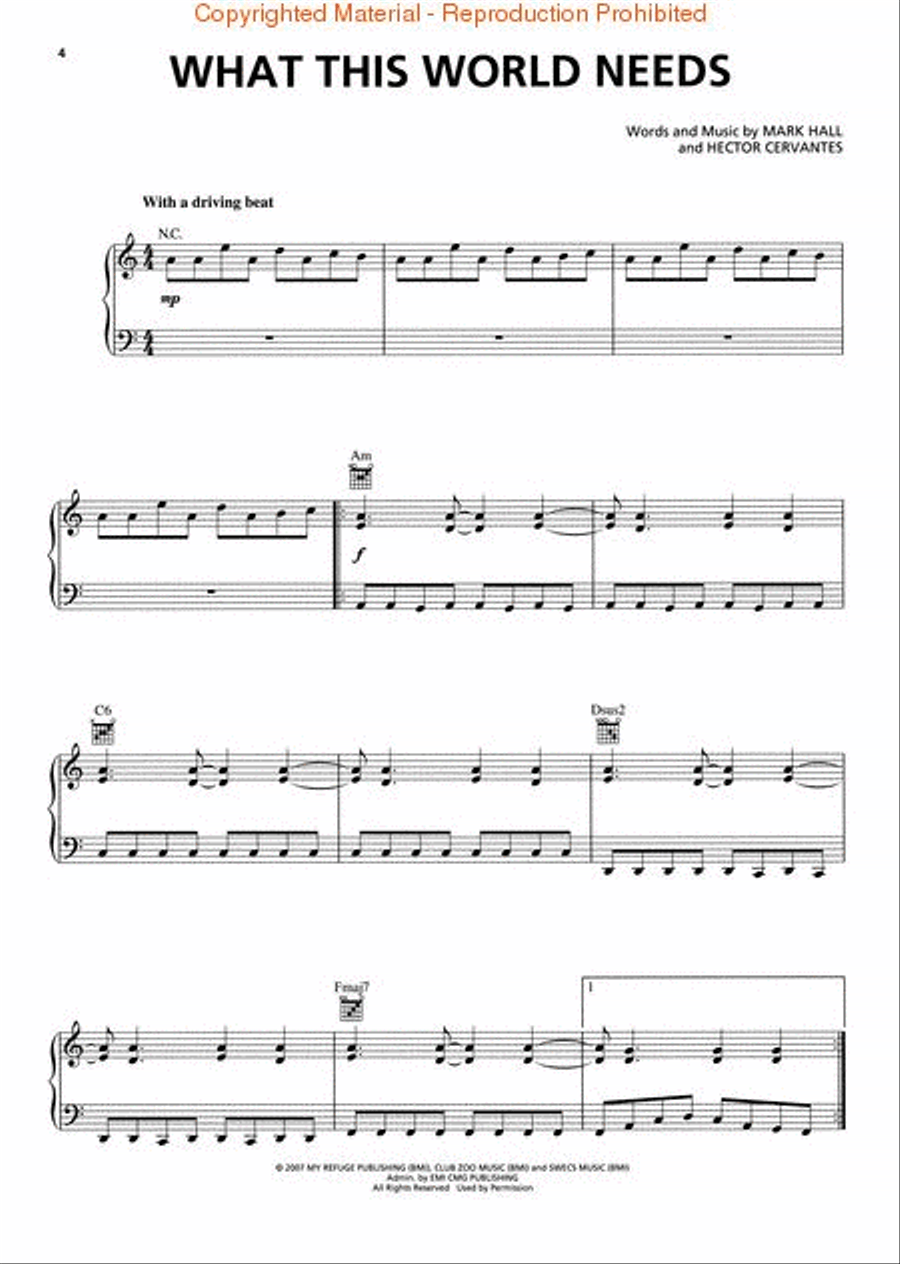 The Altar And The Door (PVG) Piano, Vocal, Guitar scores gallery preview page 2