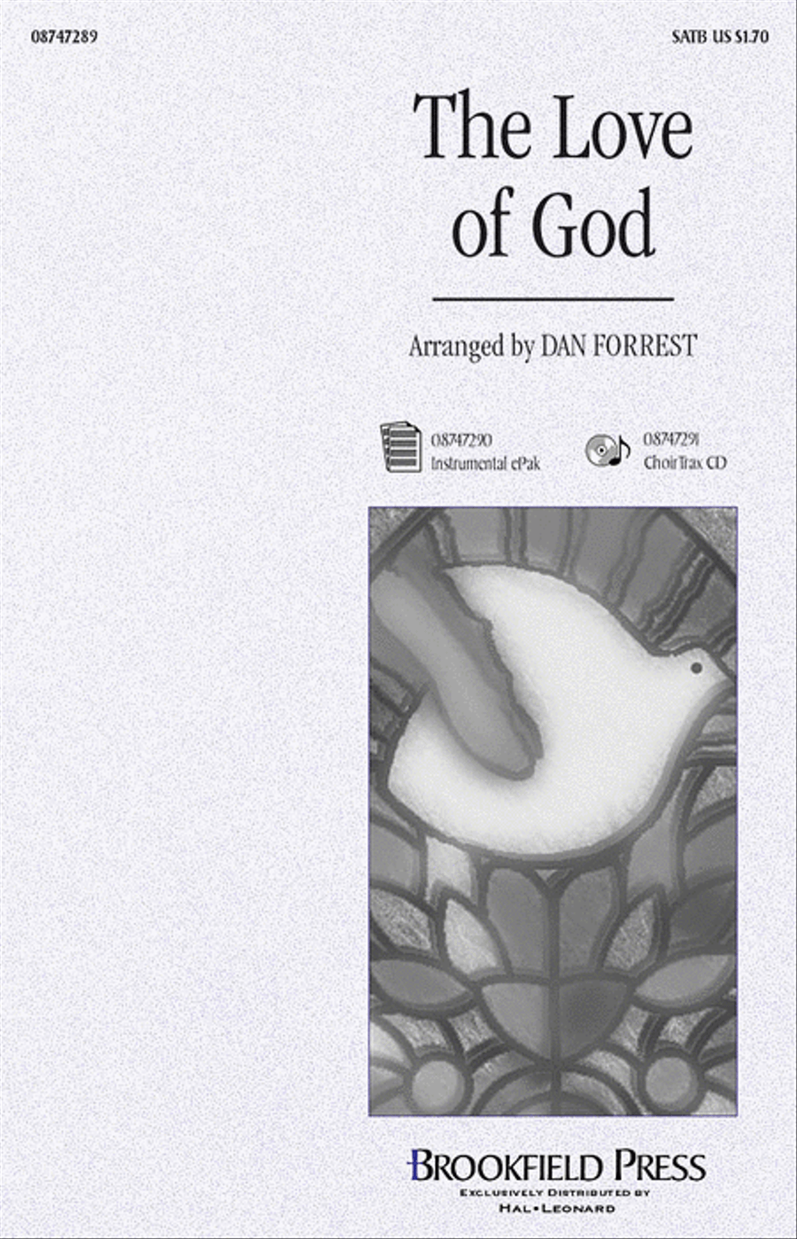 The Love of God The Love of God 4-Part scores gallery preview page 1