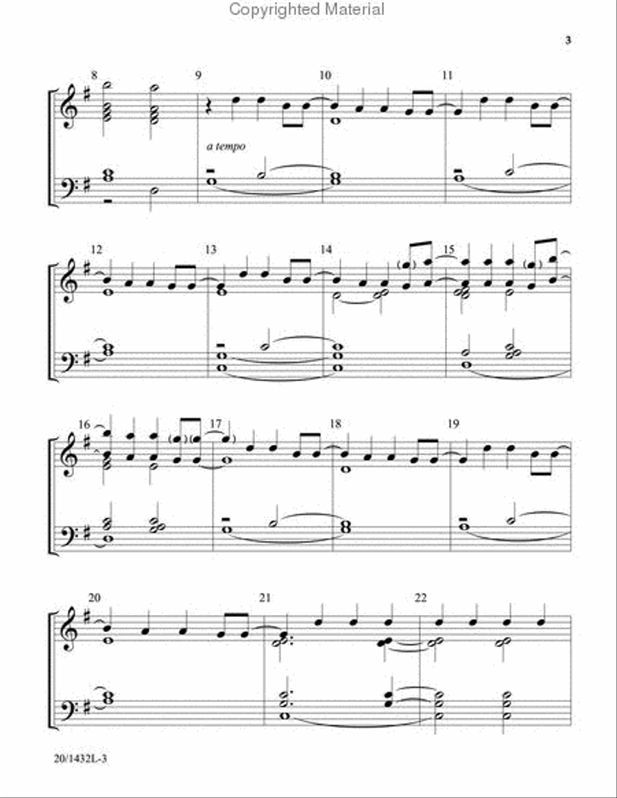 I Could Sing of Your Love Forever 3-Octaves scores gallery preview page 3