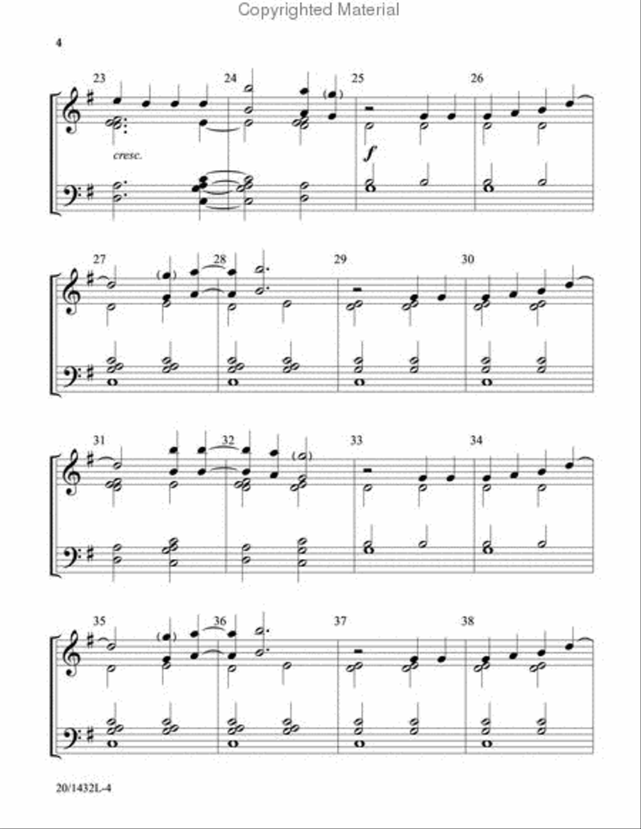 I Could Sing of Your Love Forever 3-Octaves scores gallery preview page 4
