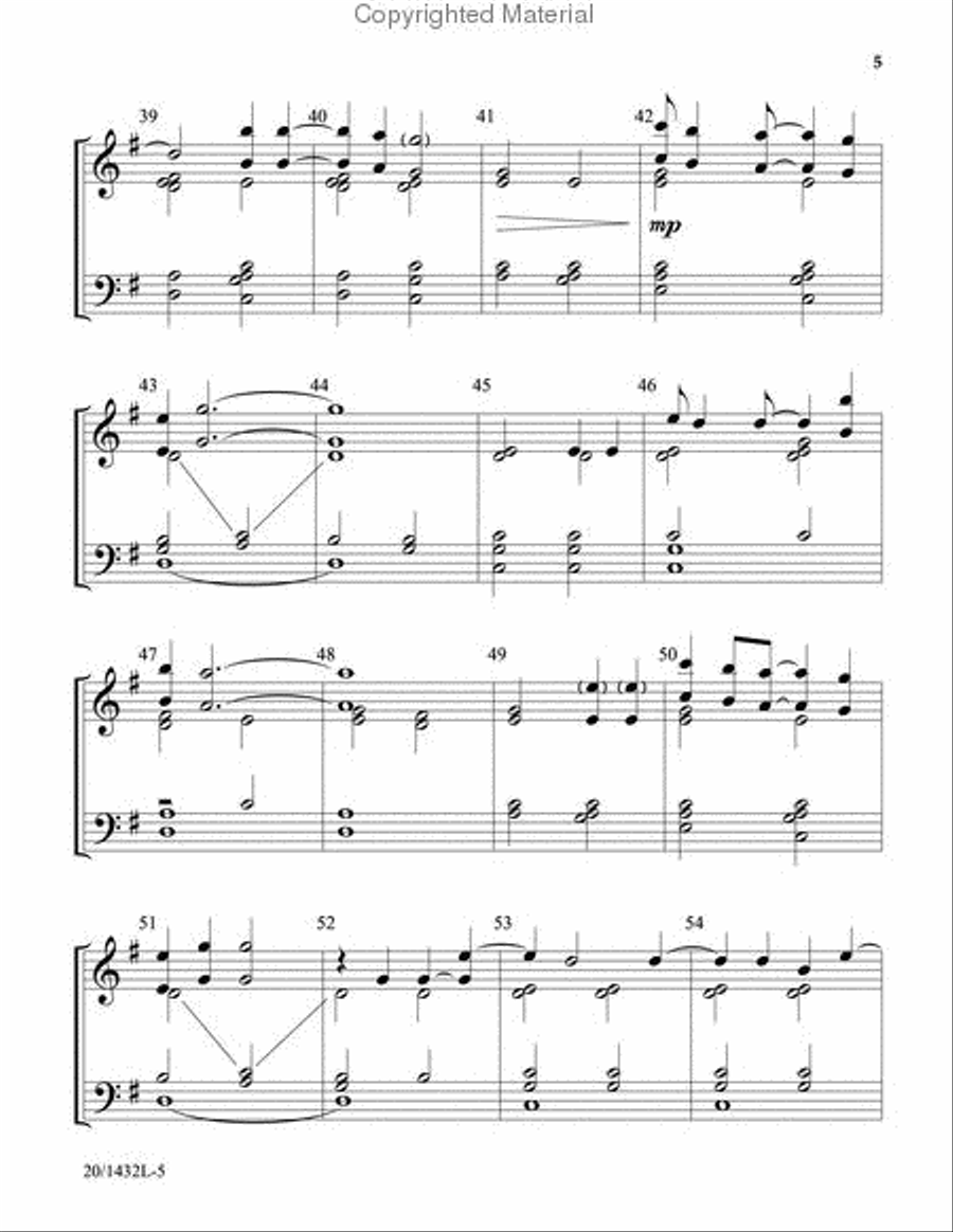 I Could Sing of Your Love Forever 3-Octaves scores gallery preview page 5