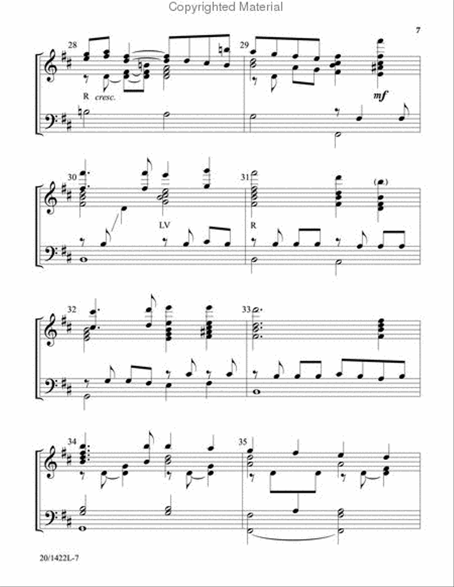 Beneath the Cross of Jesus 5-Octaves scores gallery preview page 6