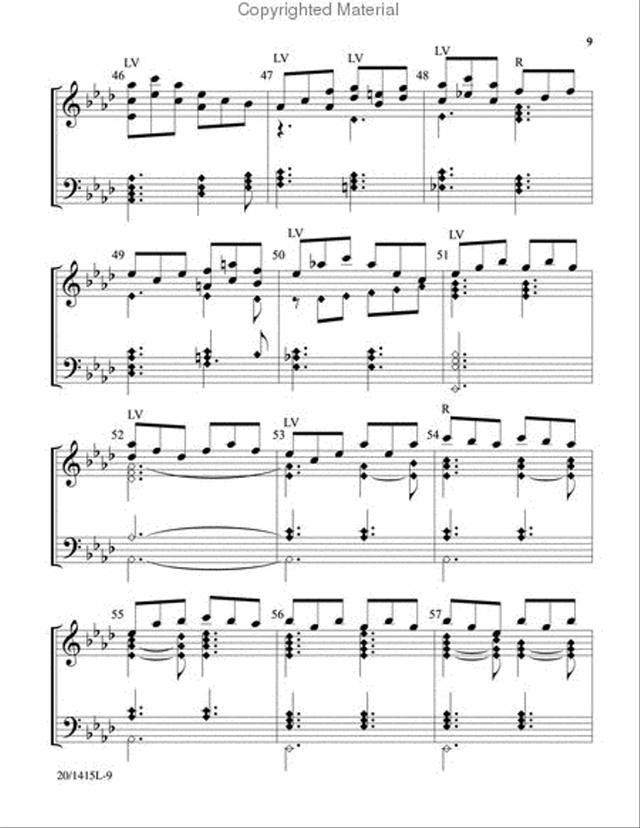 Tune My Heart to Ring Your Praise 5-Octaves scores gallery preview page 7