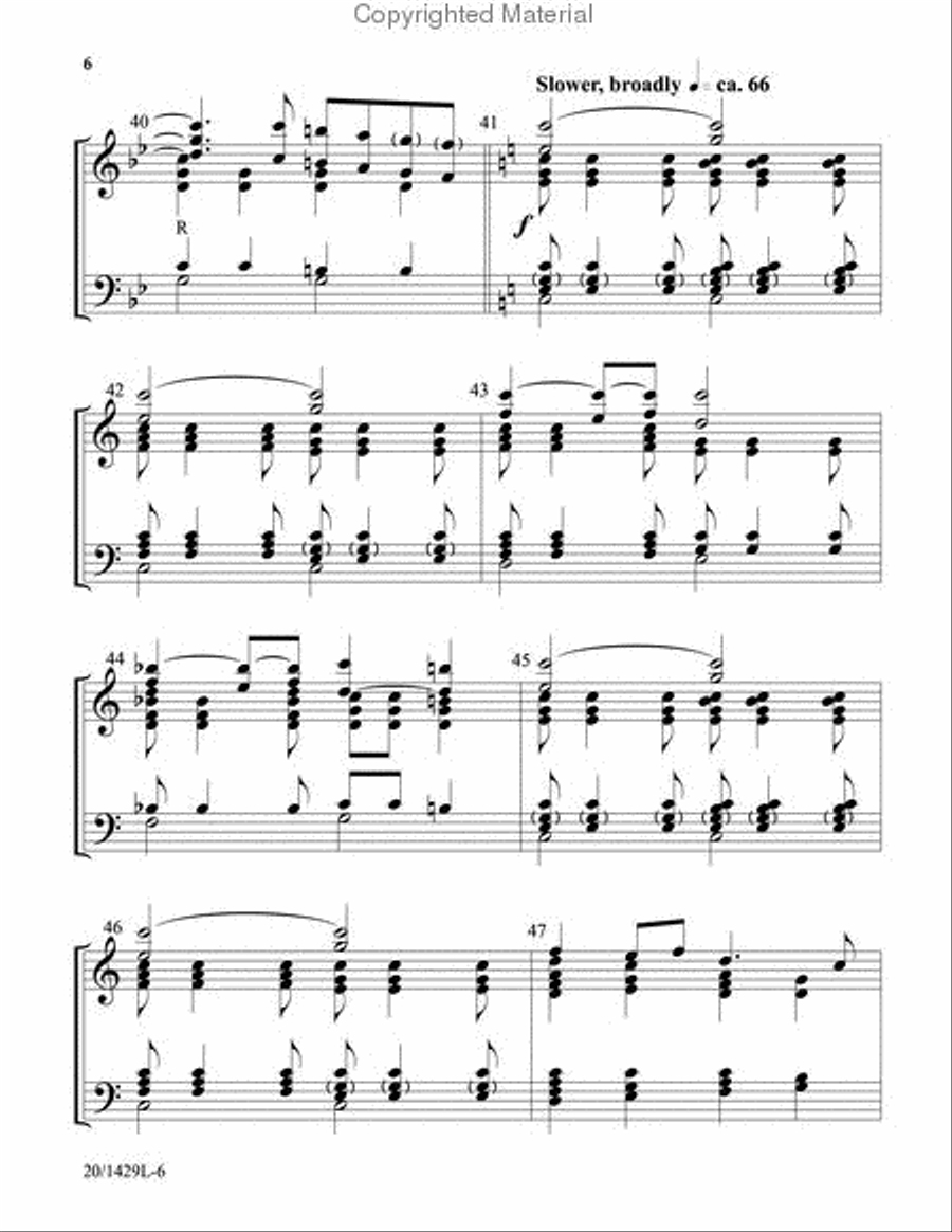 Lord, Be Glorified 3-Octaves scores gallery preview page 6