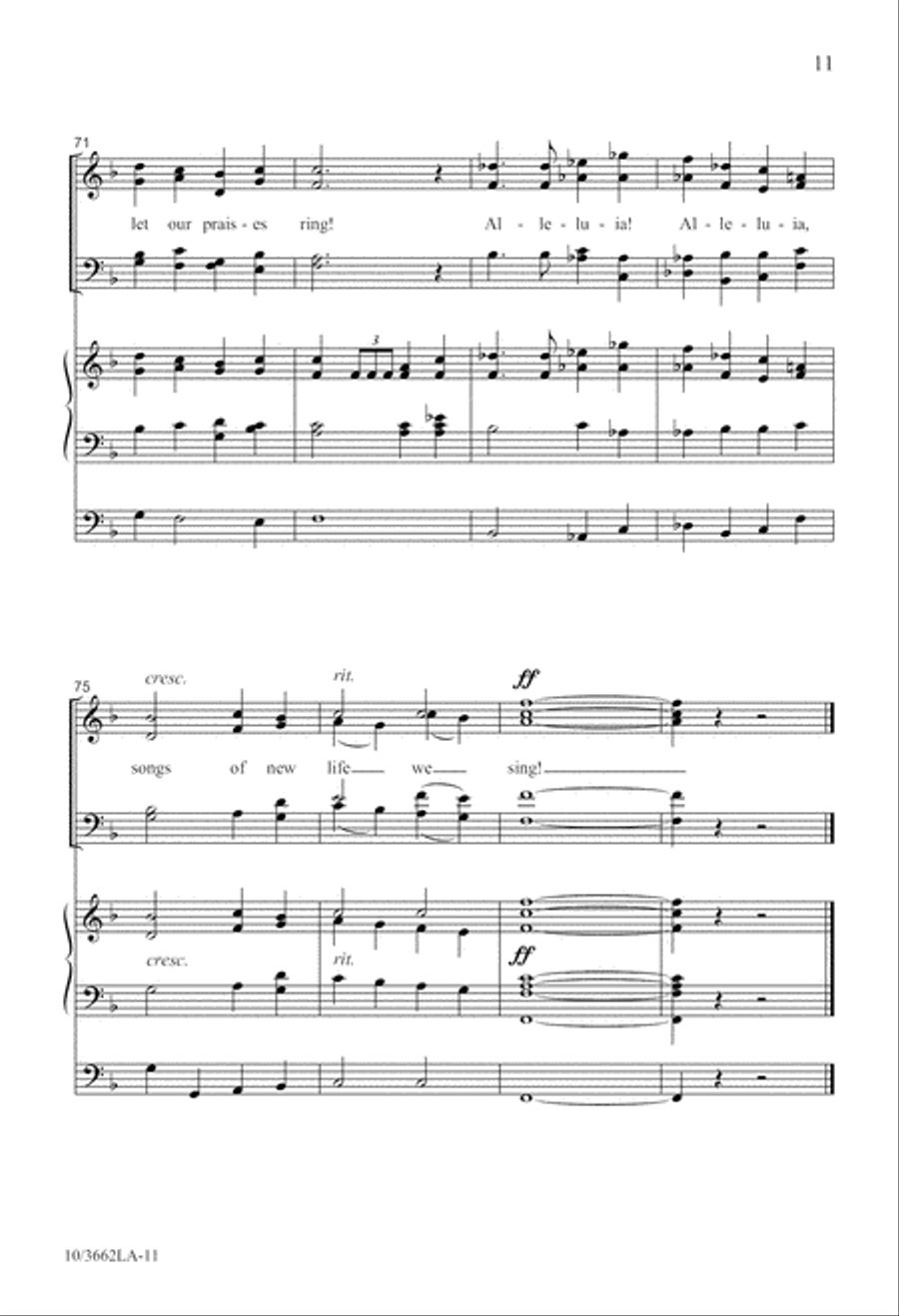 The Day of Resurrection The Day of Resurrection 4-Part scores gallery preview page 12