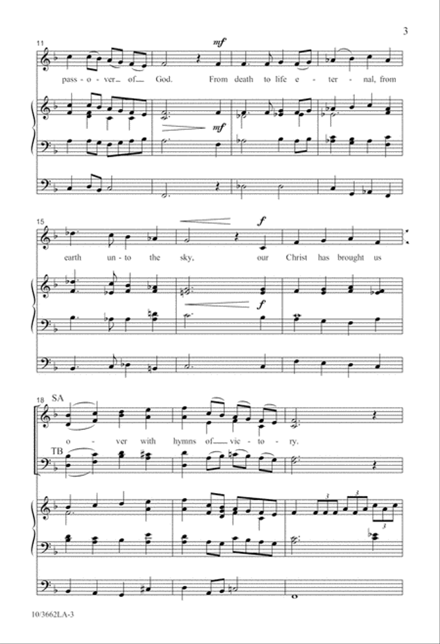 The Day of Resurrection The Day of Resurrection 4-Part scores gallery preview page 4