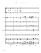 Glad Easter Praises - Brass and Percussion Score/Parts Choir scores gallery preview page 5