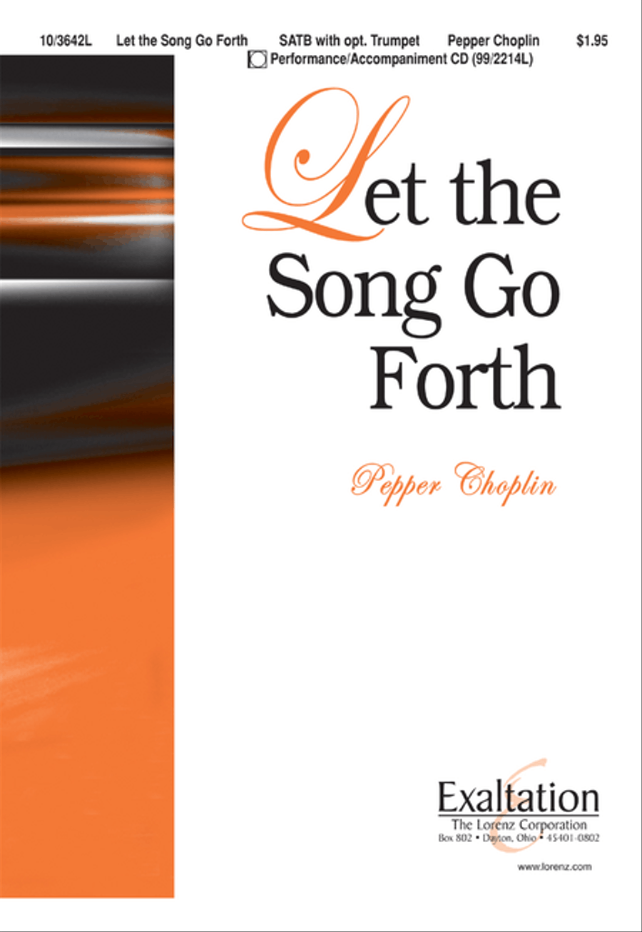Let the Song Go Forth Let the Song Go Forth 4-Part scores gallery preview page 1