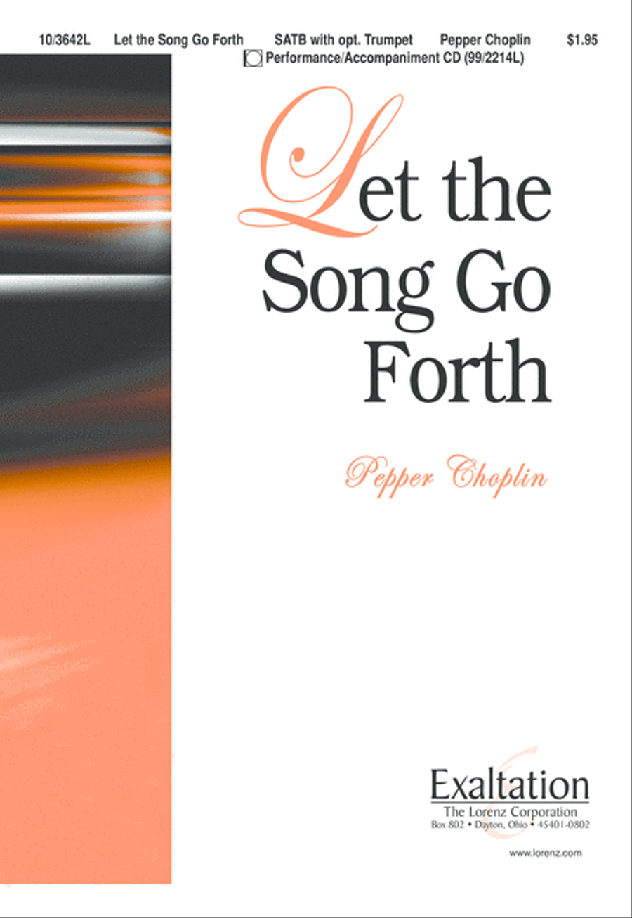 Let the Song Go Forth Let the Song Go Forth 4-Part scores gallery preview page 2