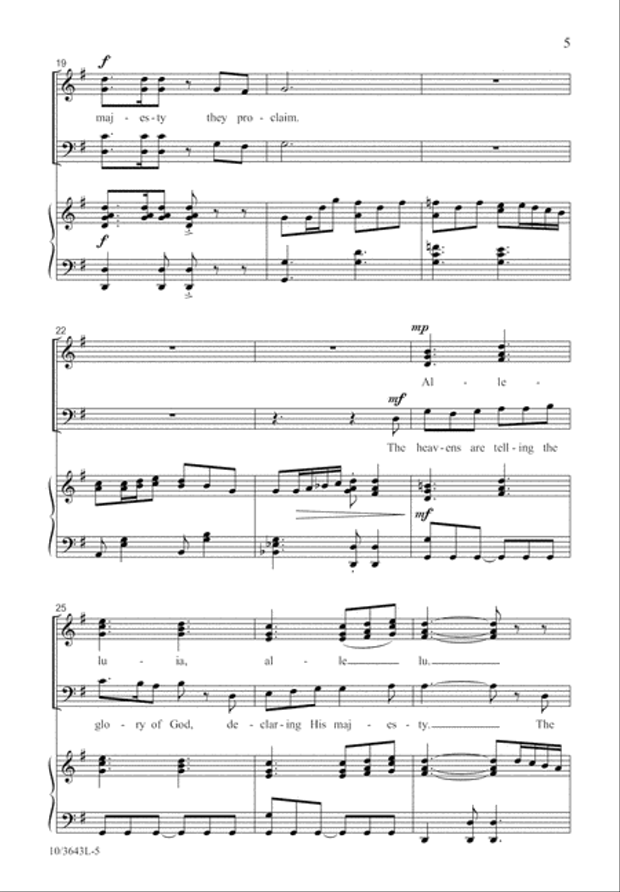 We Sing Glory to God! We Sing Glory to God! 4-Part scores gallery preview page 6