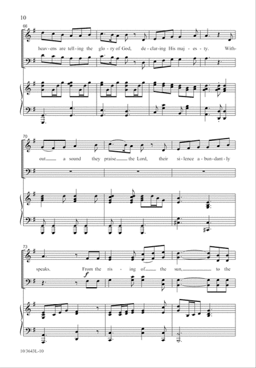 We Sing Glory to God! We Sing Glory to God! 4-Part scores gallery preview page 11