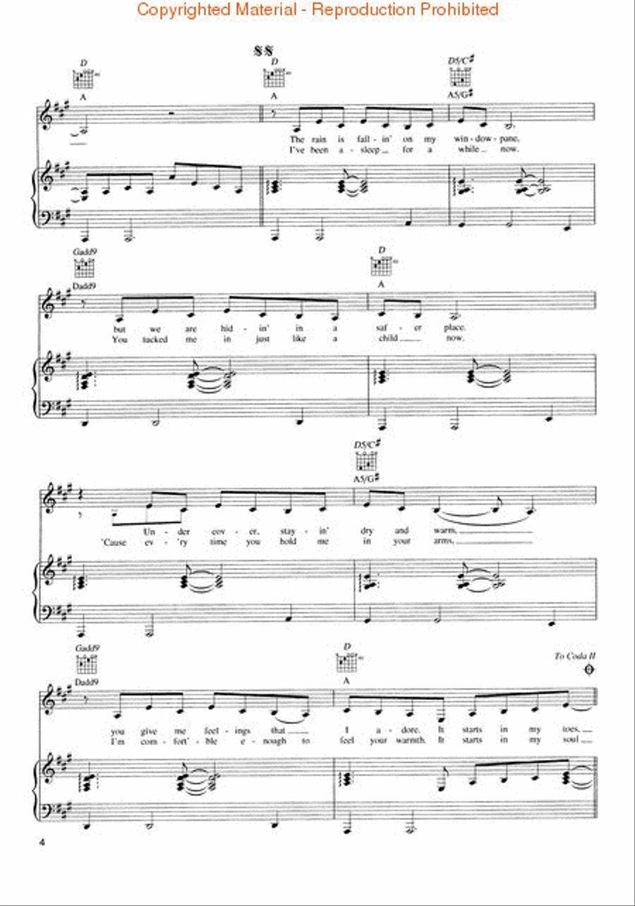 Bubbly Piano, Vocal, Guitar scores gallery preview page 4