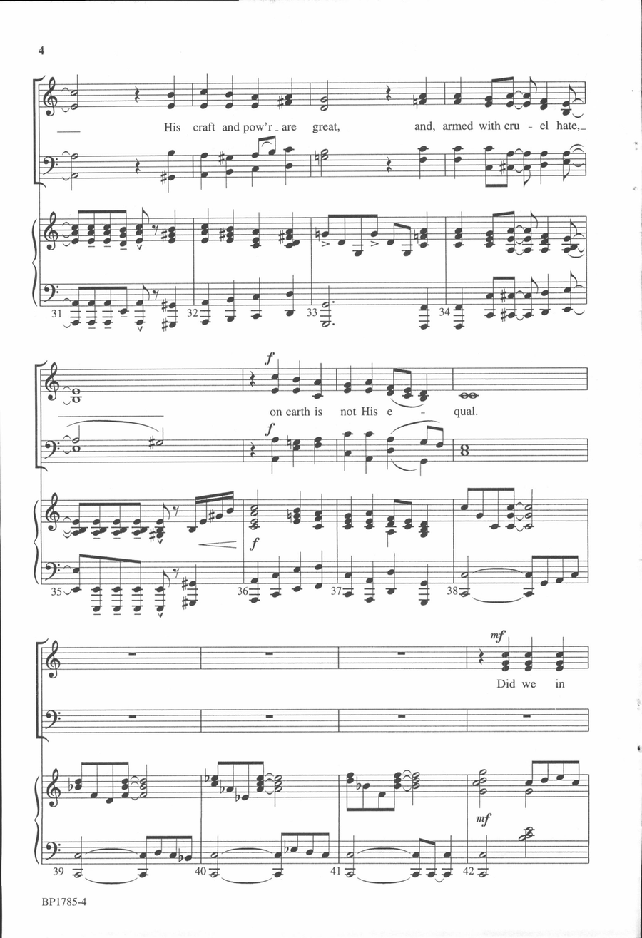 Mighty Fortress Mighty Fortress 4-Part scores gallery preview page 5