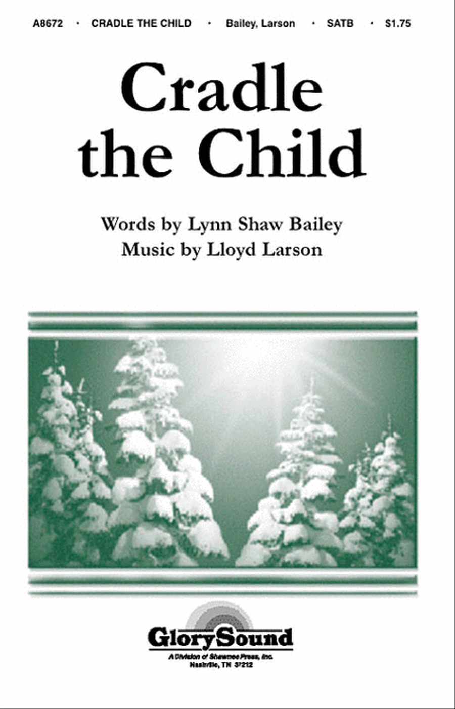 Cradle the Child 4-Part scores gallery preview page 1