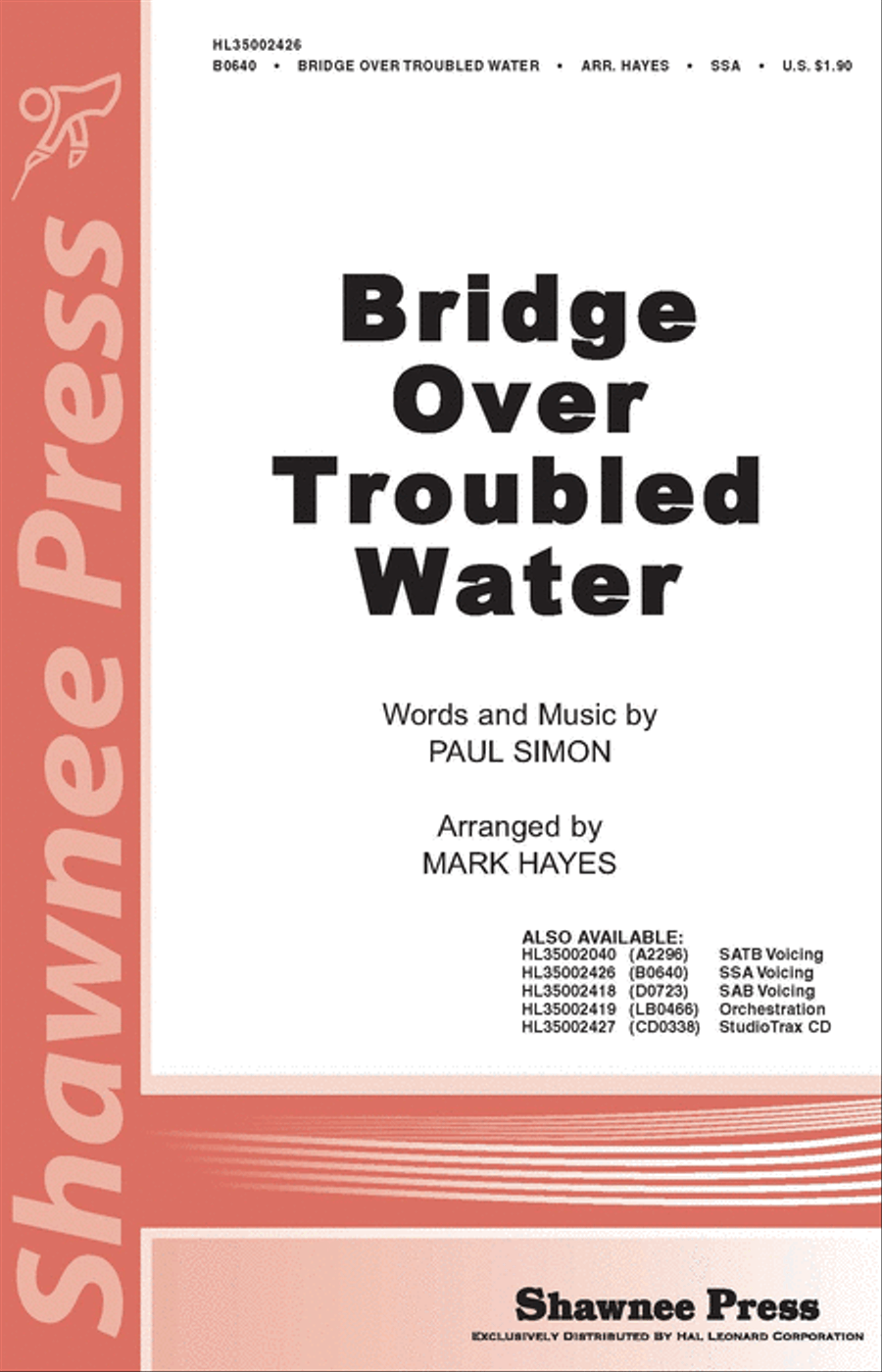 Bridge Over Troubled Water SSA scores gallery preview page 1
