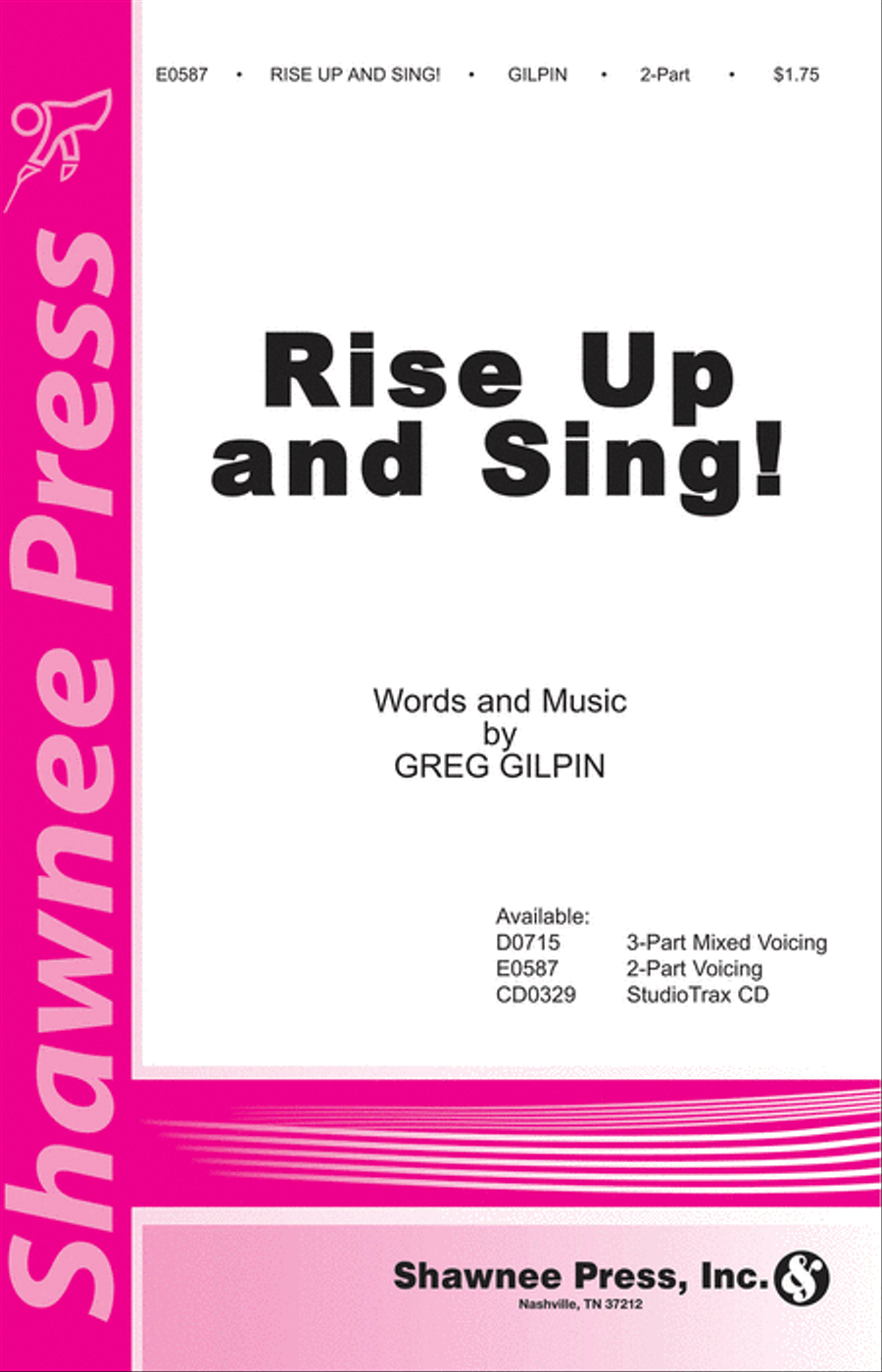 Rise Up and Sing! Rise Up and Sing! 2-Part scores gallery preview page 1