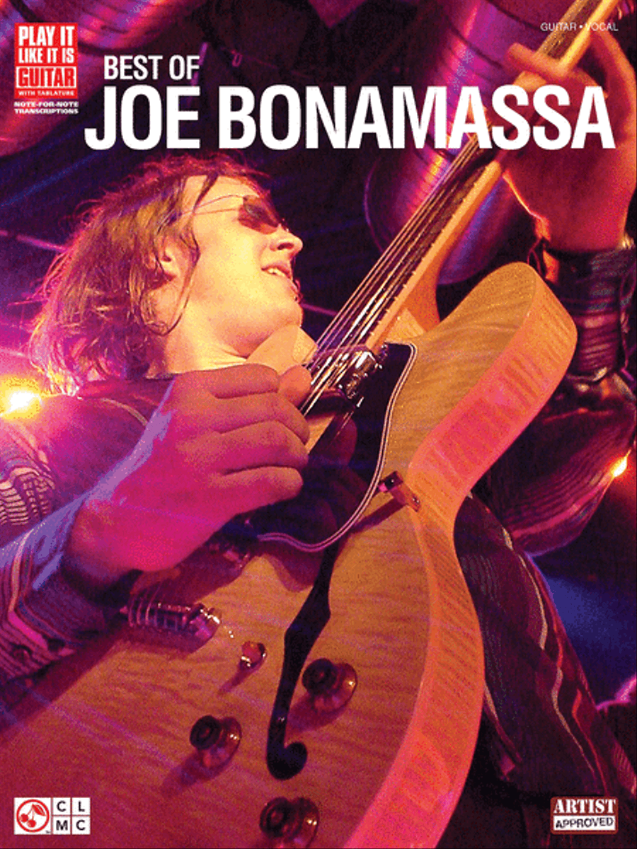 Best of Joe Bonamassa Guitar Tablature scores gallery preview page 1