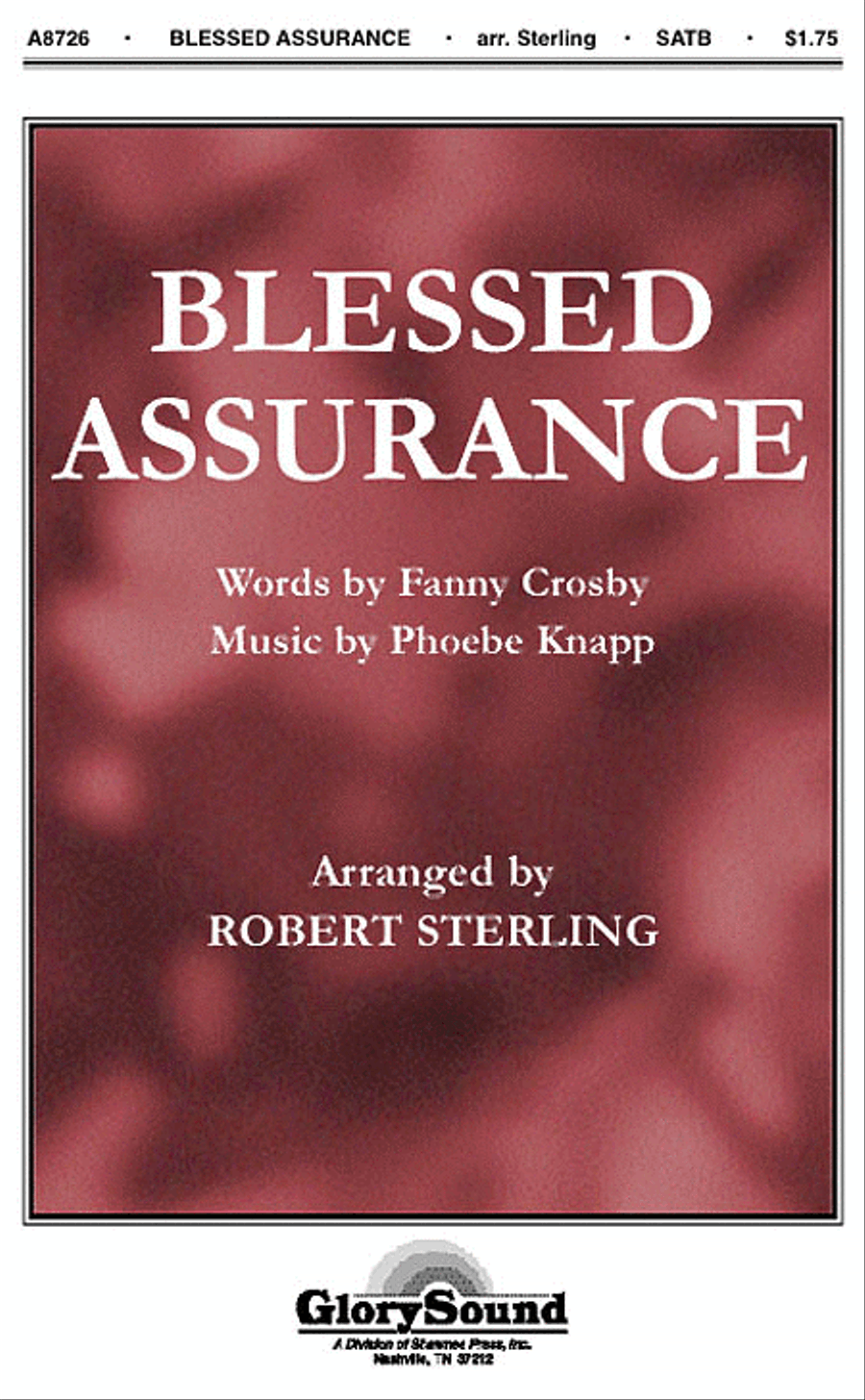 Blessed Assurance Blessed Assurance 4-Part scores gallery preview page 1