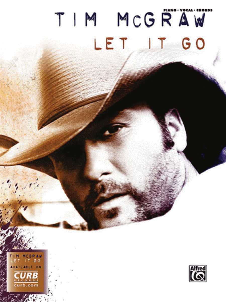 Tim McGraw -- Let It Go Piano, Vocal, Guitar scores gallery preview page 1