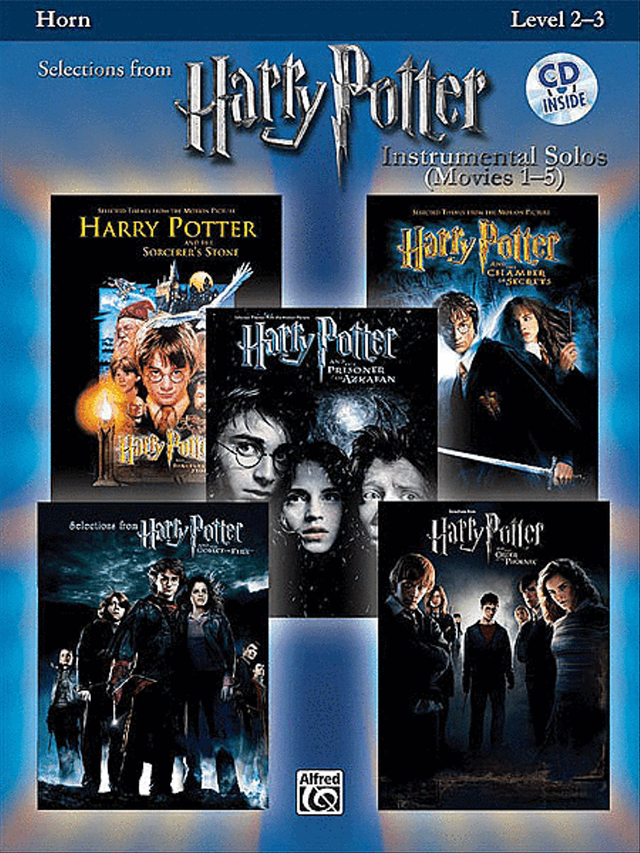 Harry Potter, Instrumental Solos (Movies 1-5) - Horn in F Horn Solo scores gallery preview page 1