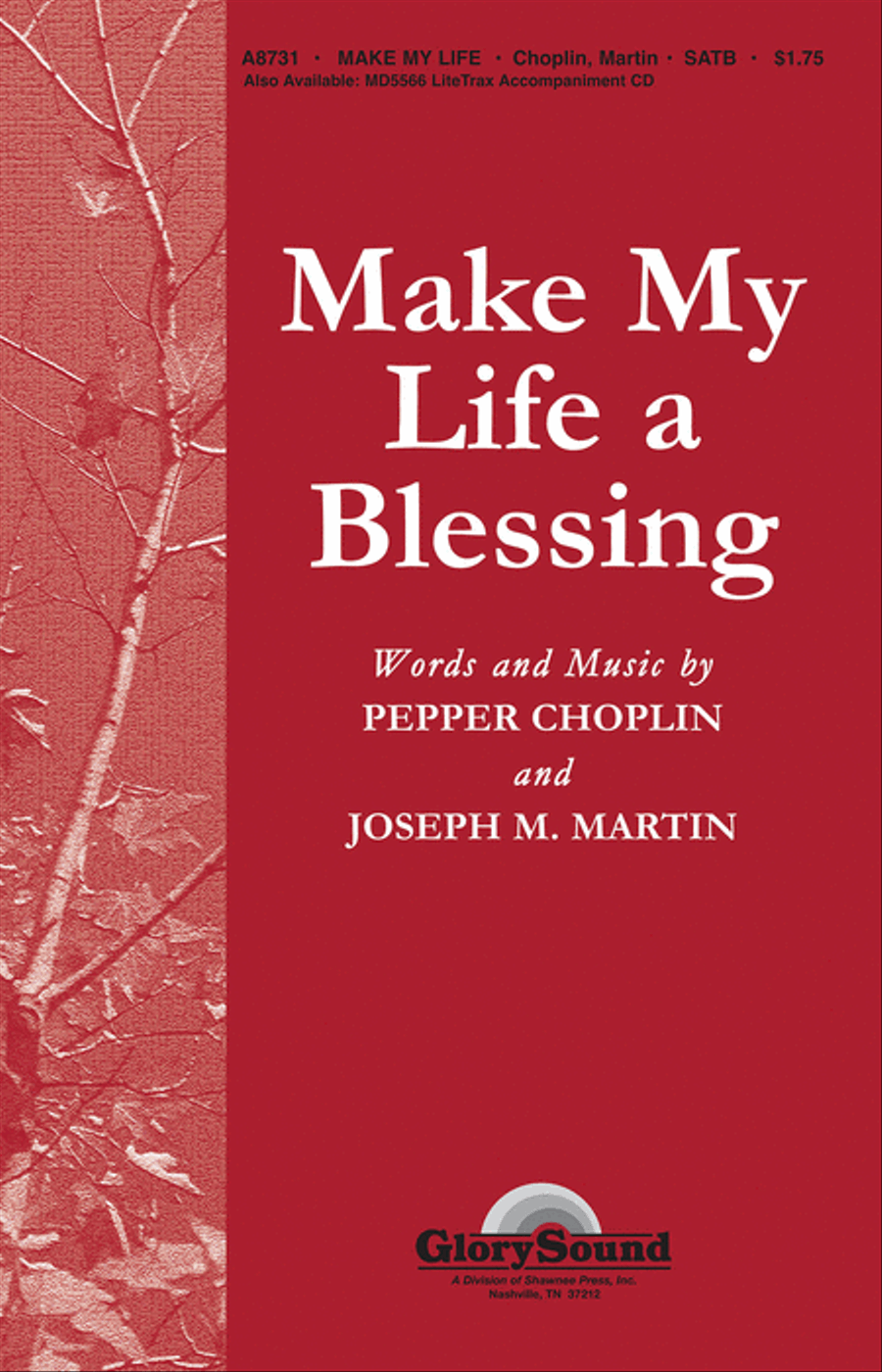 Make My Life a Blessing Make My Life a Blessing 4-Part scores gallery preview page 1