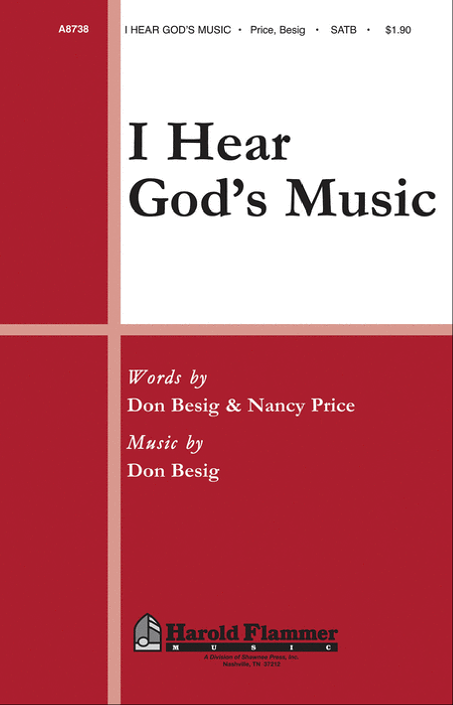 I Hear God's Music I Hear God's Music 4-Part scores gallery preview page 1
