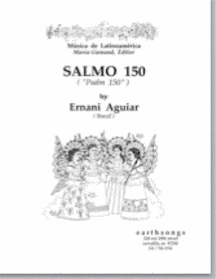 salmo 150 salmo 150 4-Part scores gallery preview page 1