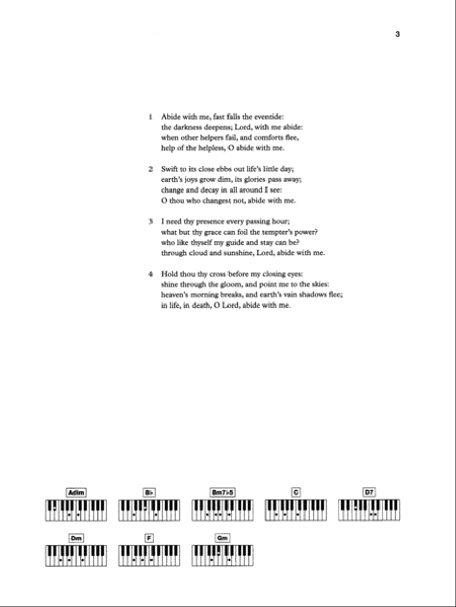 Favourite Hymns Favourite Hymns Electronic Keyboard scores gallery preview page 3