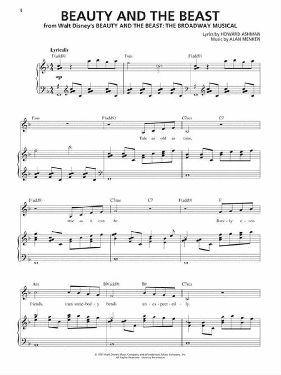 The First Book of Broadway Solos – Part II Mezzo-Soprano Voice scores gallery preview page 6