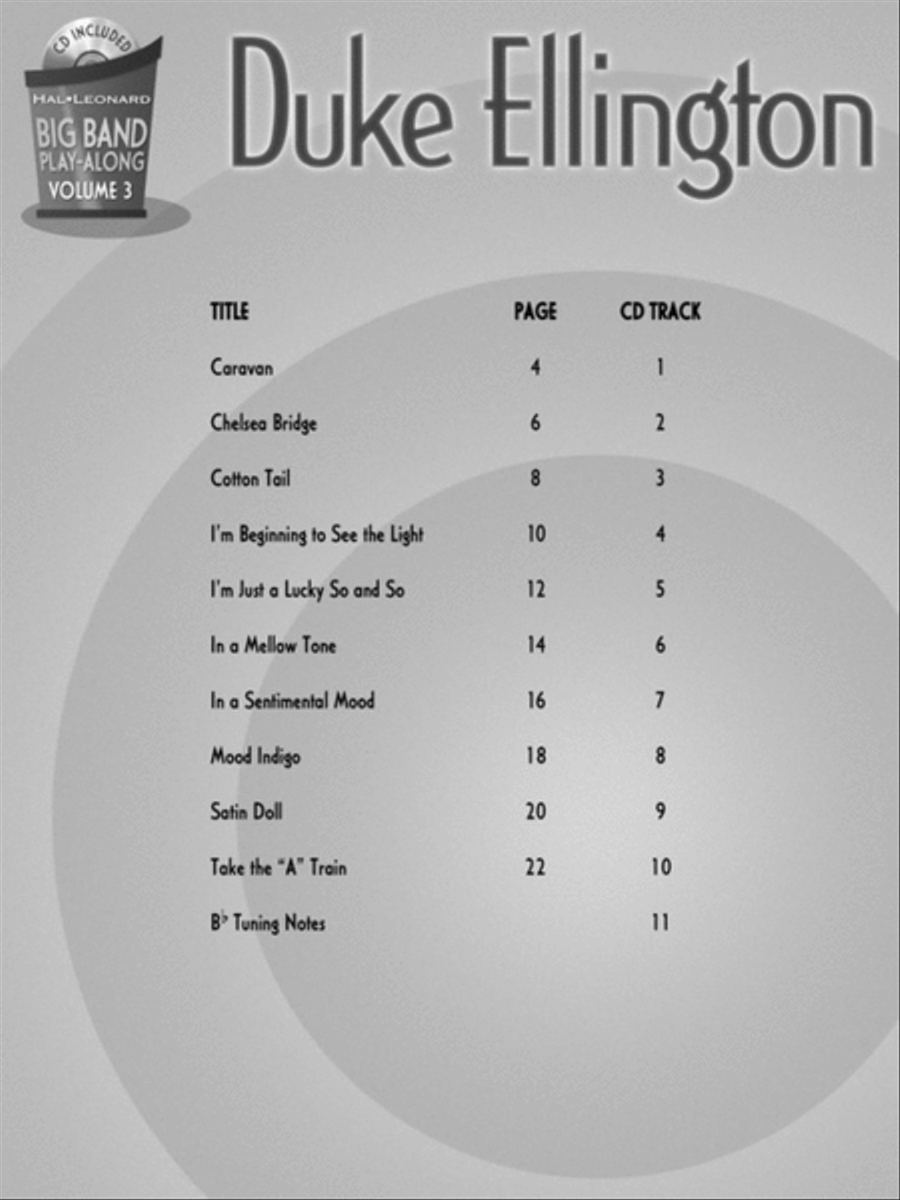 Duke Ellington – Drums Big Band scores gallery preview page 2