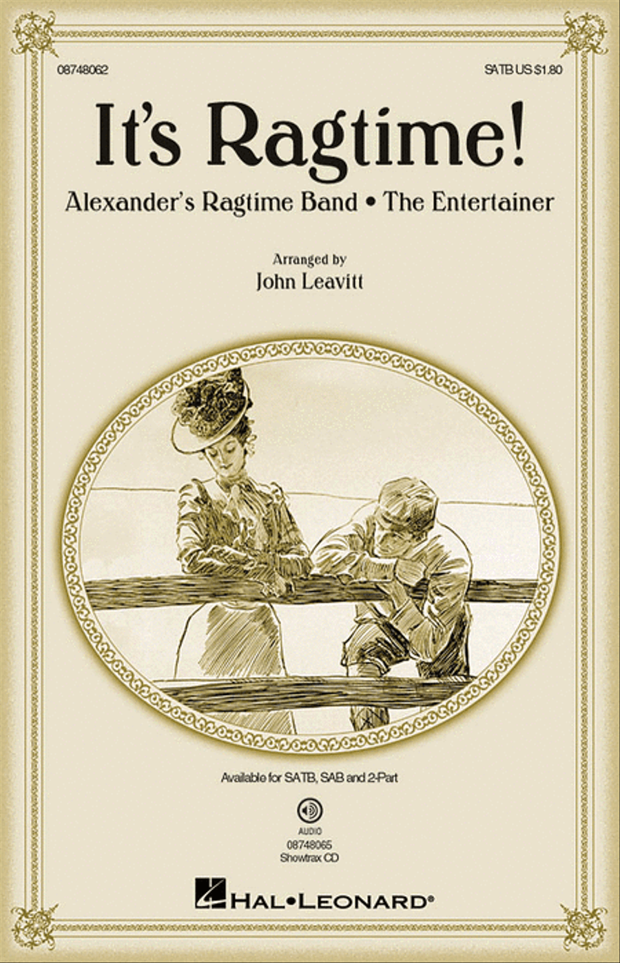 It's Ragtime! It's Ragtime! 4-Part scores gallery preview page 1