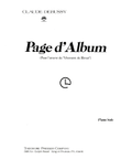 Page d'Album