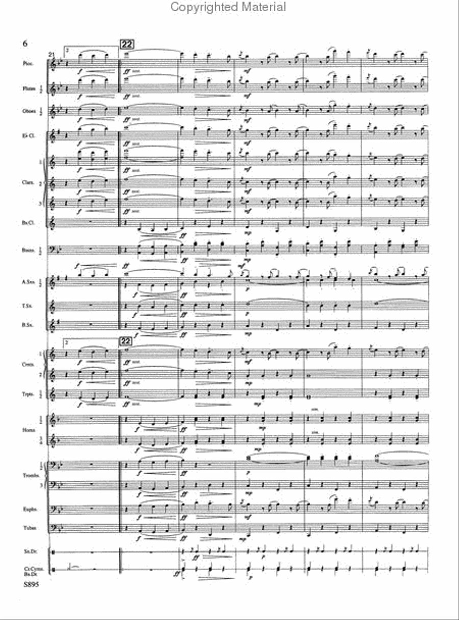 The Picadore March Concert Band scores gallery preview page 3