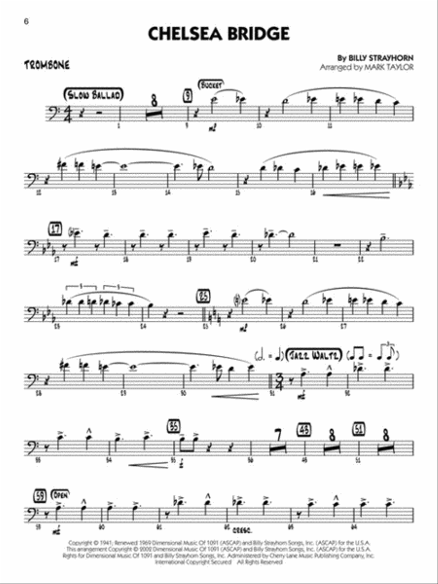 Duke Ellington - Trombone Big Band scores gallery preview page 4