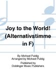 Joy to the World! (Alternativstimme in F) mini preview