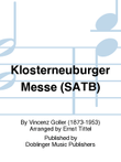 Klosterneuburger Messe (SATB)