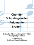 Chor der Schustergesellen (Auf, munter, Bruder)