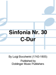 Sinfonia Nr. 30 C-Dur