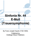 Sinfonia Nr. 44 e-moll (Trauersymphonie)