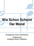 Wie schon scheint der Mond